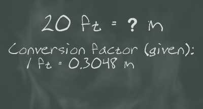 Imperial to Metric: Conversion Factor